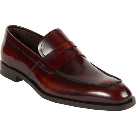 prada penny loafers men